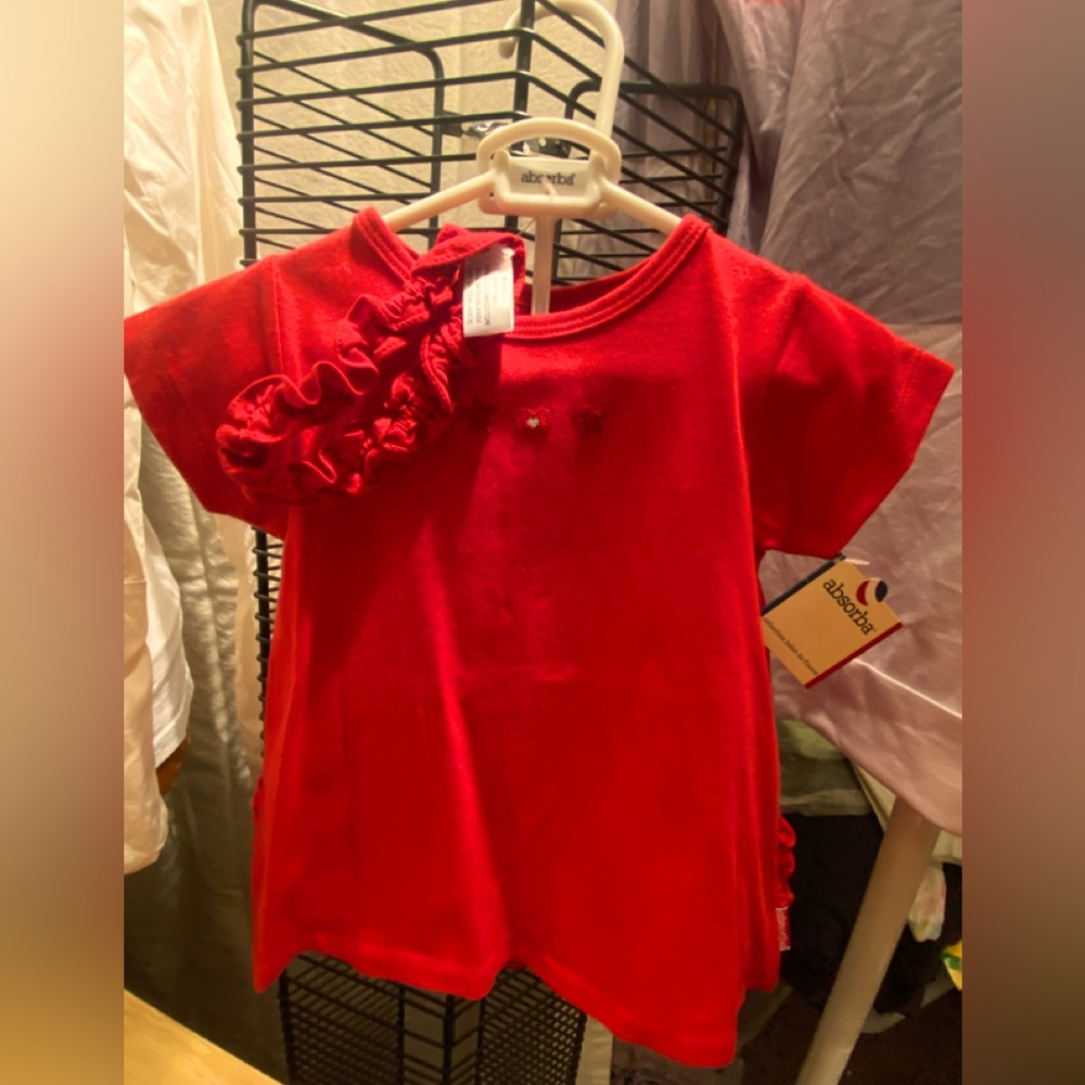 NWT 3-pieces Absorba toddler girl dress set